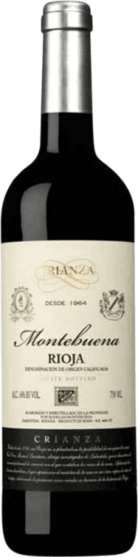 Бесплатная доставка | Красное вино Montebuena старения D.O.Ca. Rioja Ла-Риоха Испания Tempranillo, Grenache 75 cl