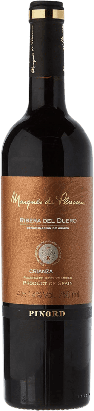 16,95 € | Red wine Pinord Aged D.O. Ribera del Duero Castilla y León Spain Tempranillo 75 cl