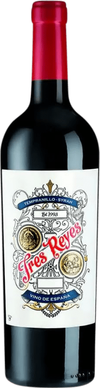 Free Shipping | Red Wine Tres Reyes. Tempranillo Syrah Spain Tempranillo, Syrah — Shiraz 75 cl