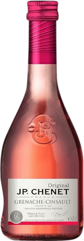 56,95 € Free Shipping | 12 units box Rosé wine JP. Chenet Rosado Small Bottle 25 cl