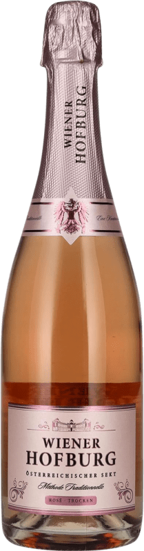 Бесплатная доставка | Розовое игристое Wiener Hofburg Rosé сухой Австрия Chardonnay 75 cl