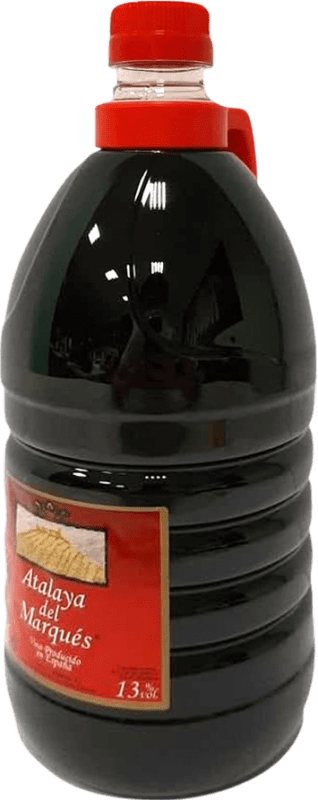 Envoi gratuit | Vin Rouge Bodeval de Moixent Atalaya del Marqués Communauté valencienne Espagne Jerrican 2 L