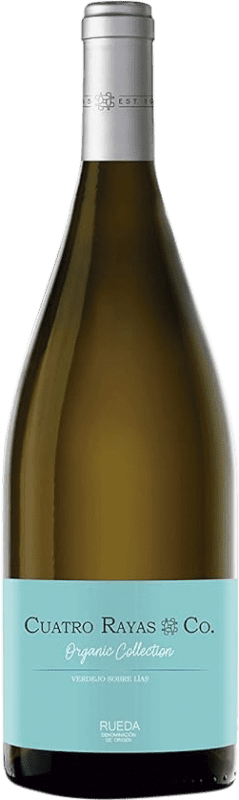 19,95 € Free Shipping | White wine Cuatro Rayas Organic Collection Blanco Ecológico D.O. Rueda