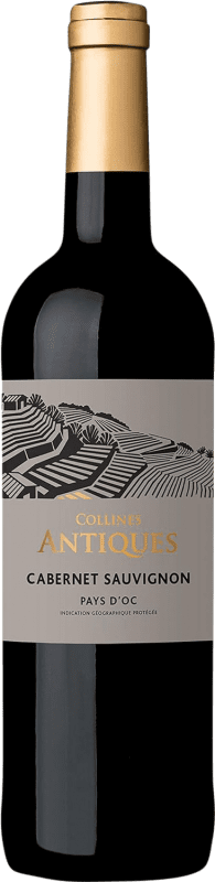 Spedizione Gratuita | Vino Rosso Collines Antiques I.G.P. Vin de Pays d'Oc Francia Cabernet Sauvignon 75 cl