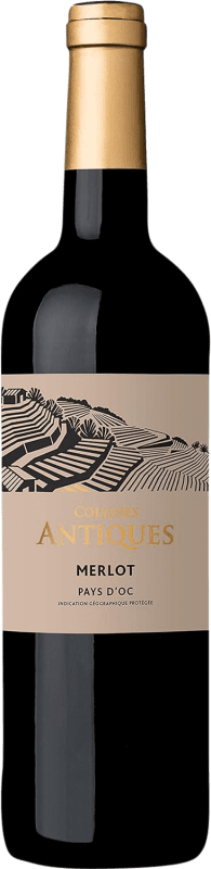 免费送货 | 红酒 Collines Antiques I.G.P. Vin de Pays d'Oc 法国 Merlot 75 cl