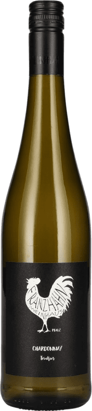 Бесплатная доставка | Белое вино Franz Hahn Пфальце Германия Chardonnay 75 cl