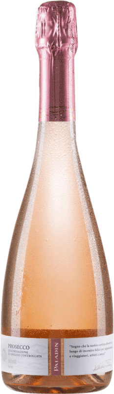 13,95 € | Розовое игристое Paladin Rosé брют D.O.C. Prosecco Венето Италия Glera 75 cl
