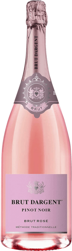 Envoi gratuit | Blanc mousseux Maison du Vigneron Dargent Brut France Pinot Noir Bouteille Magnum 1,5 L