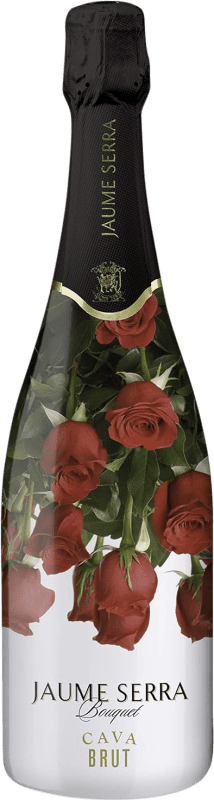 5,95 € Spedizione Gratuita | Spumante bianco Jaume Serra Bouquet Brut D.O. Cava