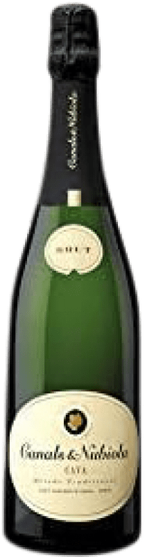 12,95 € 送料無料 | 白スパークリングワイン Canals & Nubiola Brut D.O. Cava