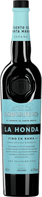 Envio grátis | Vinho Generoso Fortificado Osborne La Honda Fino en Rama — Não Filtrado D.O. Jerez-Xérès-Sherry Andaluzia Espanha Palomino Fino Garrafa Medium 50 cl