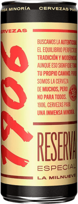 Beer 10 units box Estrella Galicia 1906 Especial Reserve Can 33 cl