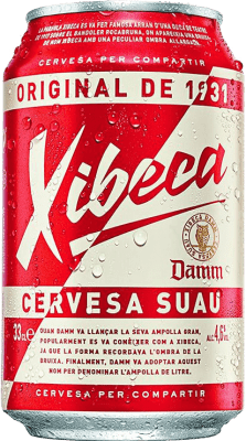 Beer 24 units box Xibeca Can 33 cl