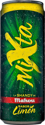 Cerveja Mahou Mixta Lata 33 cl Limón — Limão