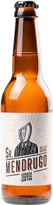 Free Shipping | 6 units box Beer Mica Sr. Mendrugo Artesanal Zero Waste Pale Ale, Premium Spain Third-Liter Bottle 33 cl