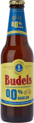 啤酒 盒装24个 Budels Radler Bio 0,0 三分之一升瓶 30 cl 不含酒精