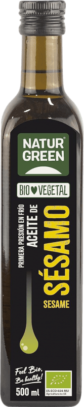Envoi gratuit | Huile de Cuisson Natur Green Sésamo Ecológico Espagne Biologique Bouteille Medium 50 cl