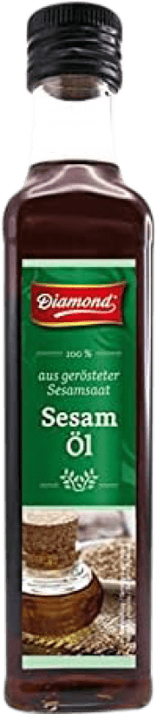 Kostenloser Versand | Pflanzenöl Diamond Mexiko Kleine Flasche 25 cl Sésamo — Sesam, Tostado — Geröstet