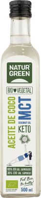 22,95 € | Olio Vegetale Natur Green MCT Spagna Eco — Biologico Bottiglia Medium 50 cl Coco — Cocco