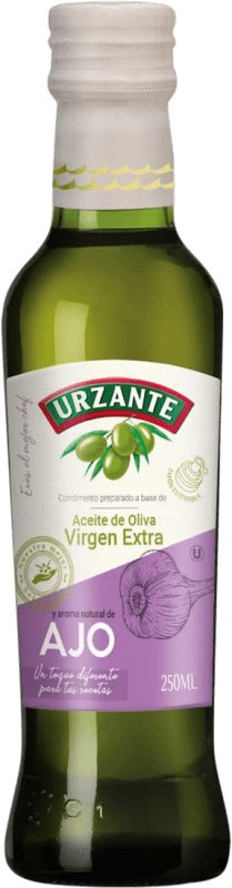 Free Shipping | 6 units box Olive Oil Urzante Virgen Extra Ajo Spain Small Bottle 25 cl