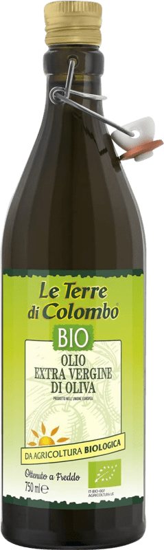 Free Shipping | Olive Oil Le Terre di Colombo Virgen Extra Ecológico Italy Organic 75 cl