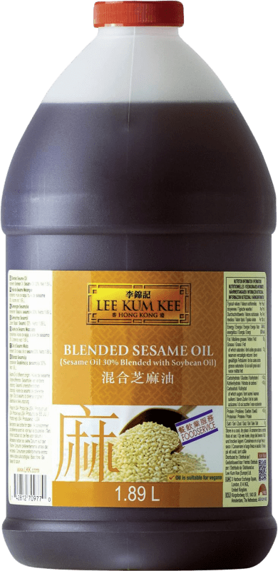 Envoi gratuit | Huile Végétale Lee Kum Kee Sésamo États Unis Bouteille Spéciale 2 L