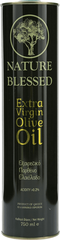 Free Shipping | Olive Oil Nature Blessed Virgen Extra Greece Special Tin 75 cl