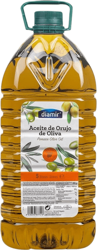 Envio grátis | Azeite de Oliva Diamir Orujo Sansa Espanha Garrafão 5 L