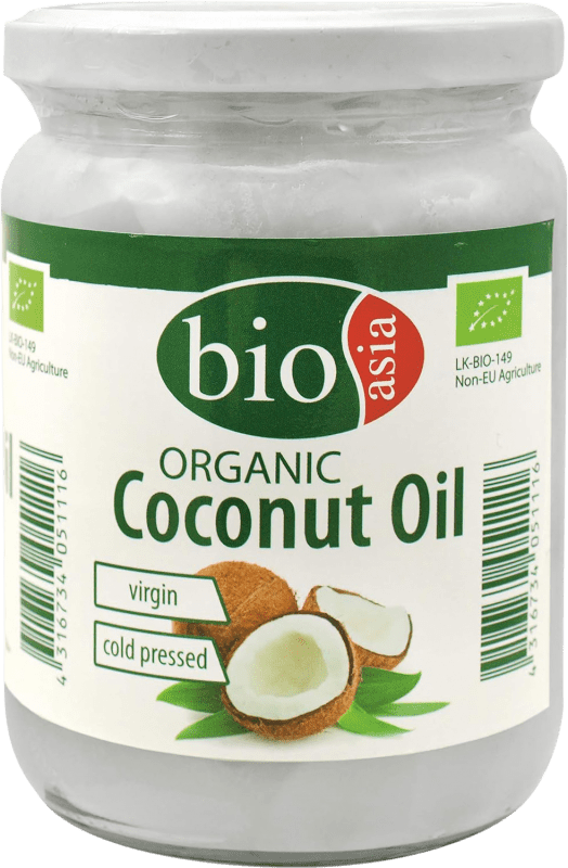 Envoi gratuit | Huile de Cuisson Bioasia Coco Virgen Ecológico Chine Bouteille Medium 50 cl