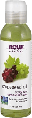 Olio Vegetale Scatola da 2 unità Now Foods Bottiglietta Mignon 12 cl Grape — Uva