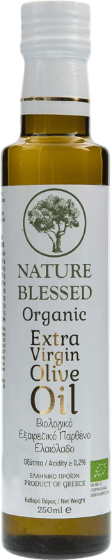 Envio grátis | Azeite de Oliva ‎Nature Blessed Virgen Extra Ecológico Grécia Garrafa Pequena 25 cl