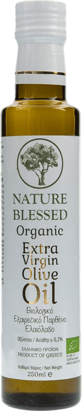 Бесплатная доставка | Оливковое масло Nature Blessed Virgen Extra Ecológico Греция Органический Маленькая бутылка 25 cl
