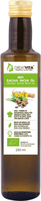 Kostenloser Versand | Speiseöl Mea Vita Sacha Inchi Bio Peru Ökologisch Kleine Flasche 25 cl