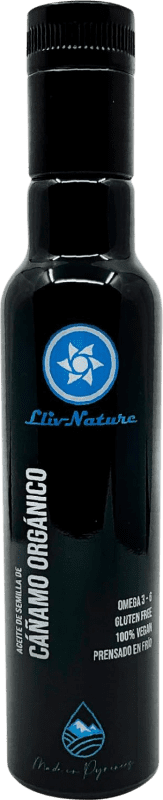 21,95 € | Растительное масло Llivnature Испания Organic — Органический Мини-бутылка 25 cl Kosher — Кошерный Cáñamo — Конопля