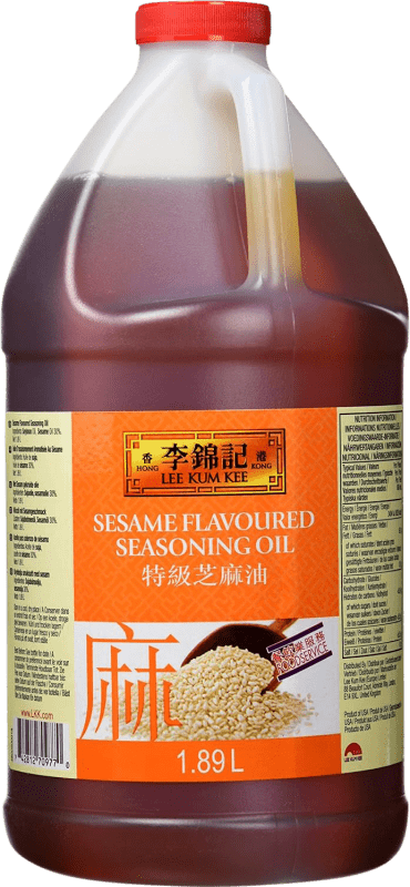 Spedizione Gratuita | Olio Vegetale Lee Kum Kee Sésamo stati Uniti Tanica 2 L
