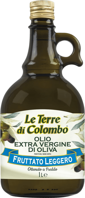 Spedizione Gratuita | Olio d'Oliva Le Terre di Colombo Ligero EVO Extra Vergine Italia 1 L