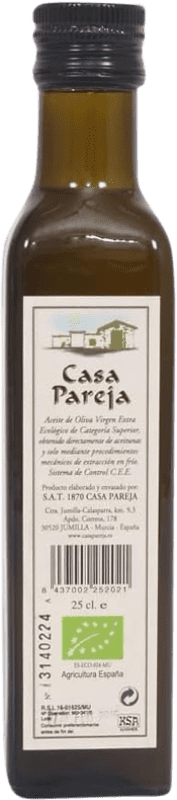 Spedizione Gratuita | Olio d'Oliva Casa Pareja Demeter Bio Spagna Piccola Bottiglia 25 cl