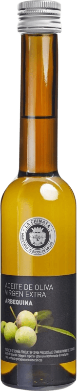 送料無料 | 12個入りボックス オリーブオイル La Chinata Virgen Extra スペイン Arbequina 小型ボトル 25 cl