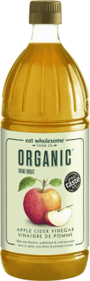 Уксус Eat Wholesome Sin Filtrar — Нефильтрованный Eco — Эко Био Органический 1 L PET — ПЭТ Manzana — Яблоко, Cider — Сидр