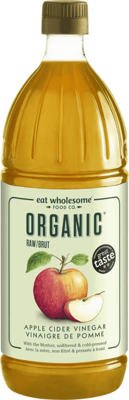 免费送货 | 尖酸刻薄 Eat Wholesome Sidra de Manzana sin Filtrar PET Ecológico 英国 1 L