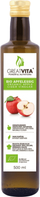 19,95 € | Vinaigre Great Vita MeaVita Sin Filtrar — Non Filtré Espagne Organic — Biologique Bouteille Medium 50 cl Manzana — Pomme, Nuez — Noix, Cider — Cidre