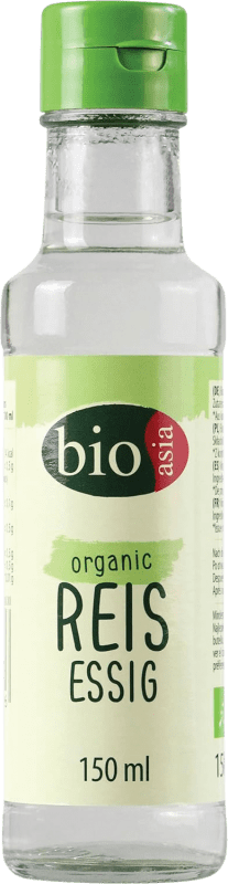 Kostenloser Versand | Essig Bioasia Essig China Eco — Biologisch Kleine Flasche 15 cl Arroz — Reis
