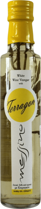 Spedizione Gratuita | Scatola da 2 unità Aceto Messino Blanco — Bianco Grecia Bottiglietta 25 cl Estragón — Dragoncello