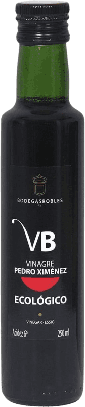 Spedizione Gratuita | Aceto Robles Quercia Spagna Pedro Ximénez Piccola Bottiglia 25 cl