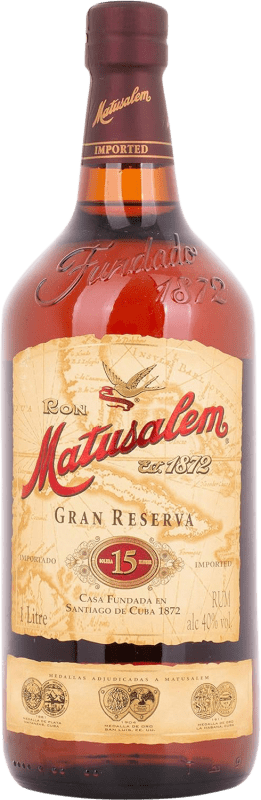 Spedizione Gratuita | Rum Matusalem Solera Blender Gran Riserva Repubblica Dominicana 1 L