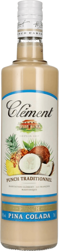 Бесплатная доставка | Schnapp Clément Punch Piña Colada Мартиника 70 cl