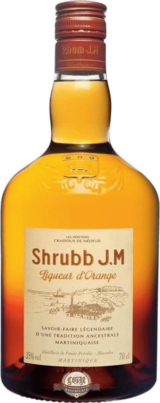 Envoi gratuit | Rhum Rhumerie JM Shrubb d'Orange Antilles néerlandaises 70 cl