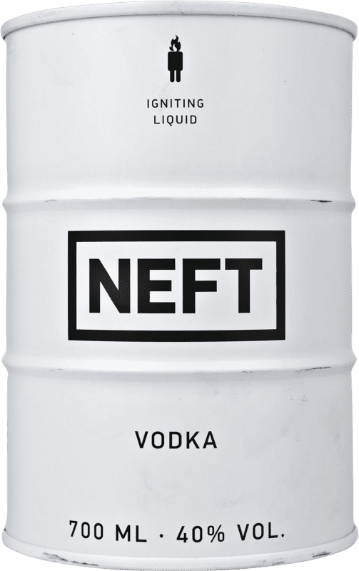 94,95 € Envio grátis | Vodca Neft. White Barrel Plain