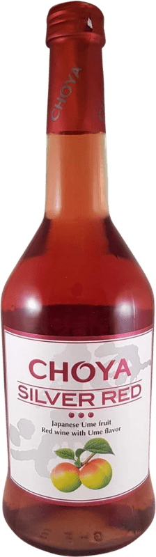 送料無料 | リキュール Choya Red Frutas Ume Ciruela 日本 ボトル Medium 50 cl