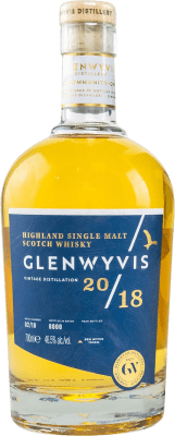 Single Malt Whisky Glenwyvis. Batch 02 Vintage 70 cl